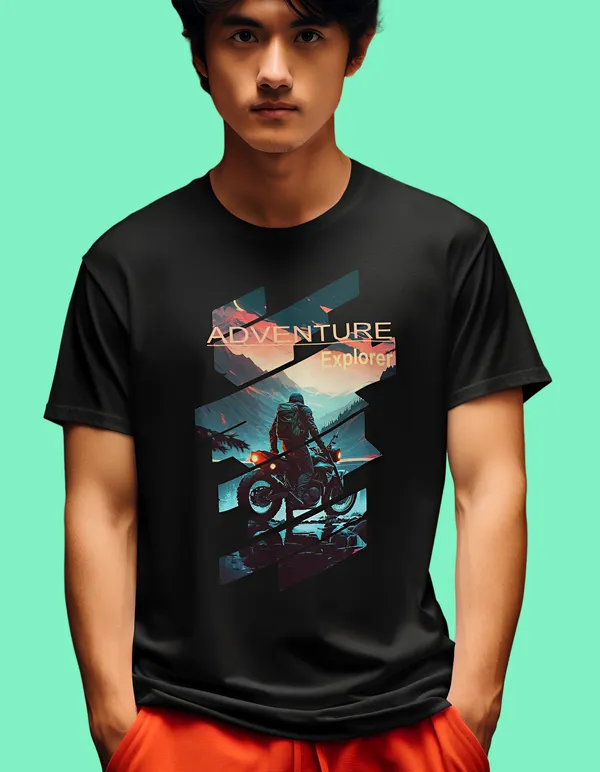 TOFFTEES_Black_Adventure_Explorer_Half_Sleeves_T-Shirt_|_HD_Print_With_100%_Cotton