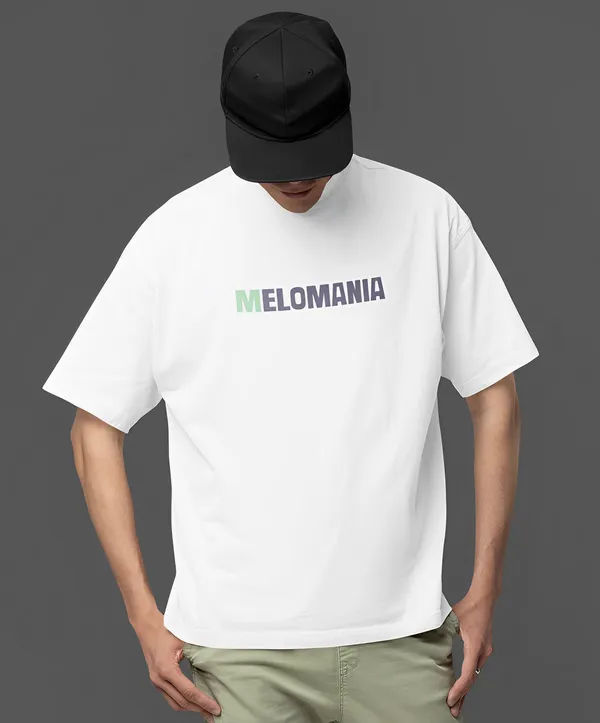 TOFFTEES_Premium_French_Terry_Fabric__(220_GSM)_White_Oversized_Melomania_Half_Sleeves_T-shirt