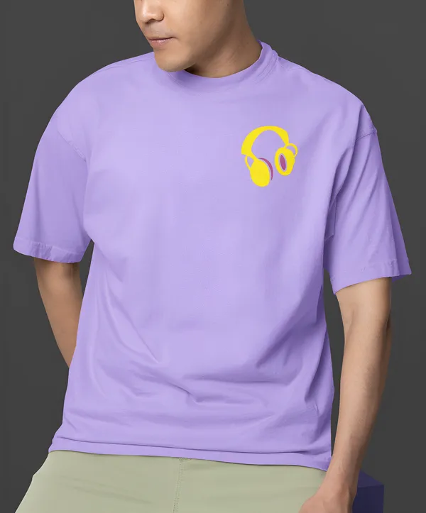 TOFFTEES_Premium_French_Terry_Fabric__(220_GSM)_Lavender_Oversized_Therapist_Half_Sleeves_T-shirt