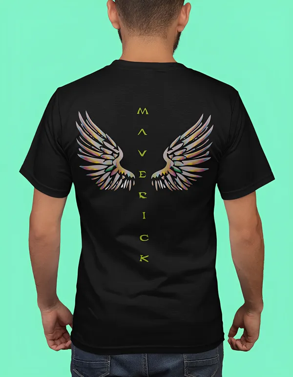 TOFFTEES_Black_Maverick_Half_Sleeves_T-Shirt_|_HD_Print_With_100%_Cotton