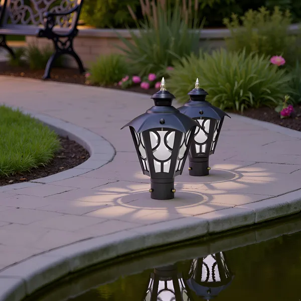 Avior_Black_Umbrella_Design_Gate_Light,_Water_Proof_Outdoor_Gate_Lamp,_Pillar_Lamp,_Garden_Light_(Pack_Of_1)