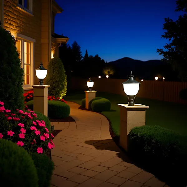 Avior_Black_Modern_Looking_Waterproof_Outdoor_Gate_Light_Pillar_Light_Garden_Lamp_(18_Watt)_(Pack_of_1)
