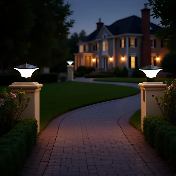 Avior_Black_Classic_Design_Gate_Light,_Square,_Water_Proof_Outdoor_Gate_Lamp,_Pillar_Lamp,_Garden_Light_Pack_Of_1