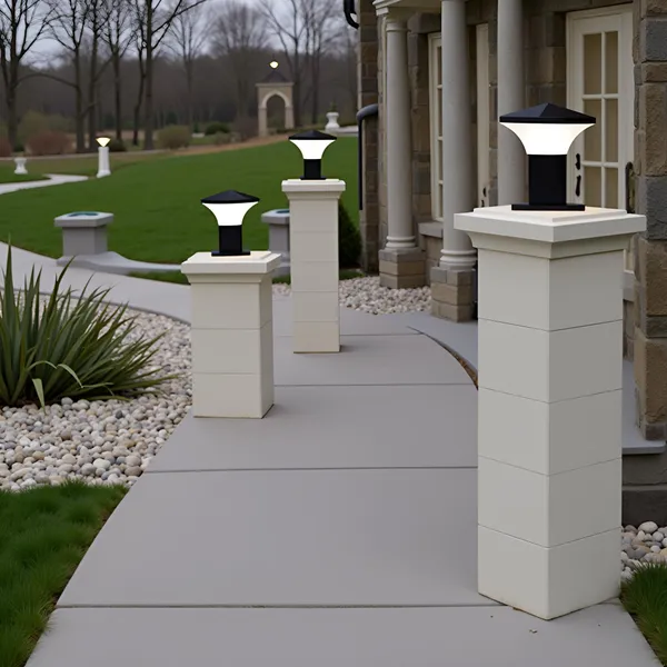 Avior_Black_Classic_Design_Gate_Light,_Square,_Water_Proof_Outdoor_Gate_Lamp,_Pillar_Lamp,_Garden_Light_Pack_Of_1