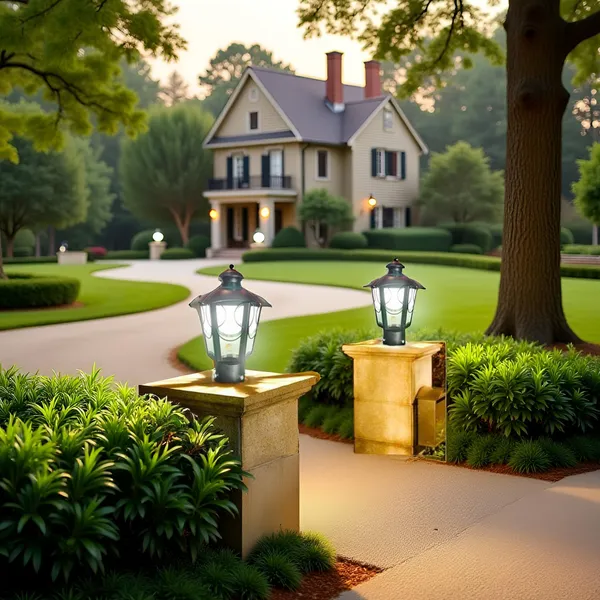 Avior_Black_Metal_40W_Decorative_Outdoor/_Exterior/_Gate/_Pole/_Pillar/_Garden_Light,_Lamp_,