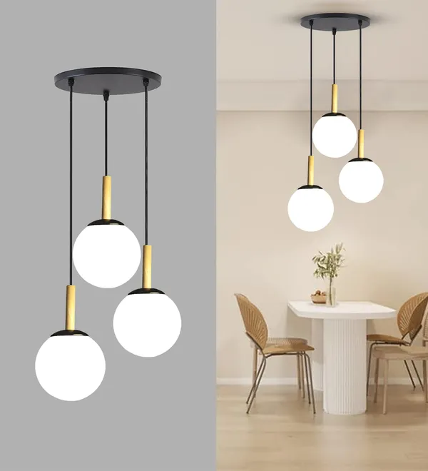 Avior_White_And_Beige_Milky_Globe_Shade_Ceiling_Chandelier_(Jhumar)_Hanging_Pendant_Light_Lamp_For_Living_Room_(Ac/_Dc,_Metal;Wood)