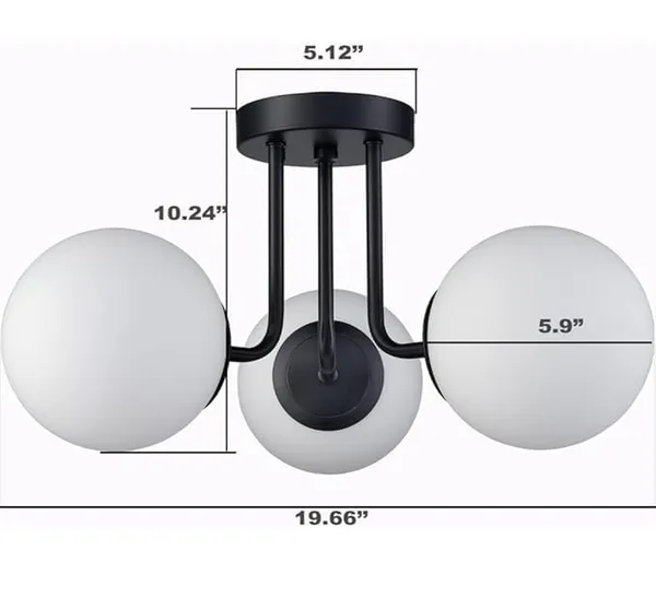 Avior_Black_Low_Height_Ceiling_Lamp,_Chandelier_For_Living_Room,_Restaurant_Lamps_And_Hotels_(With_Doom)