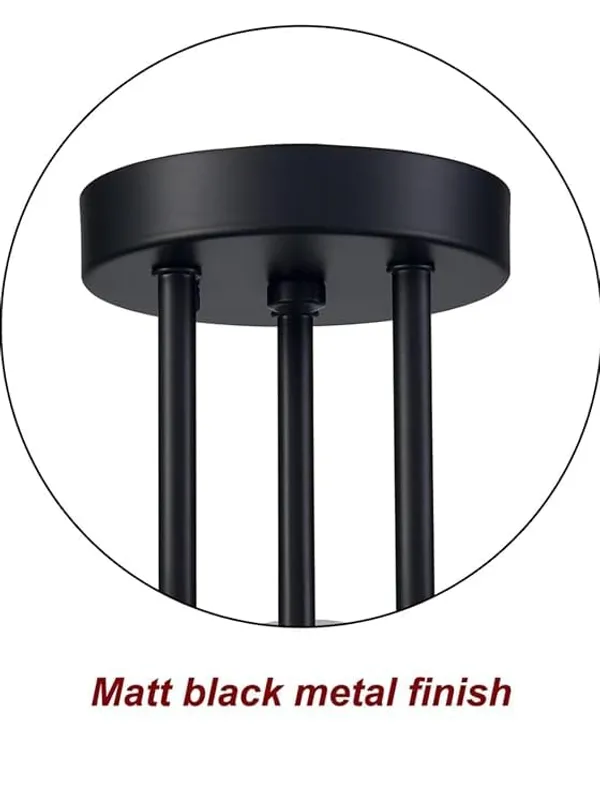 Avior_Black_Low_Height_Ceiling_Lamp,_Chandelier_For_Living_Room,_Restaurant_Lamps_And_Hotels_(With_Doom)