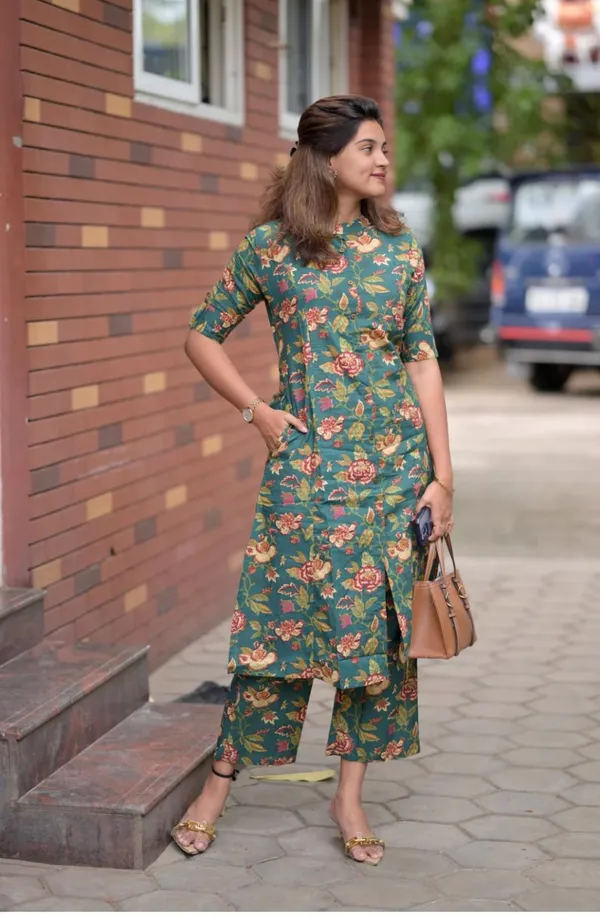 Green_Floral_Cotton_Co-Ord_Set