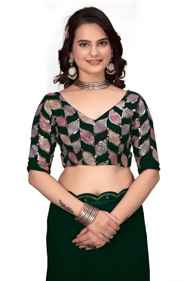 GRIFEZ__WOMEN'S_FANCY_GEORGETTE_SILVER_PANKHUDI_SAREE