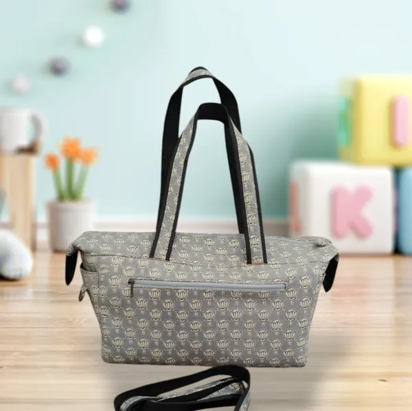 Grey_Lotus_Handcrafted_Baby_Diaper_Bag