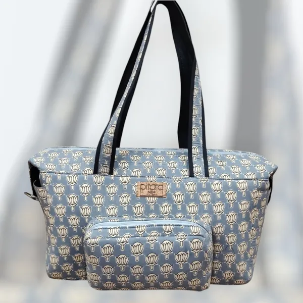 Grey_Lotus_Handcrafted_Baby_Diaper_Bag