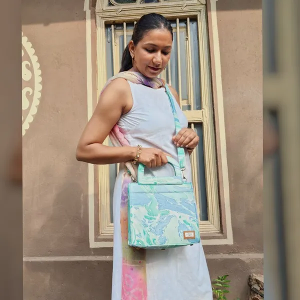 Marble_Print_Handcrafted_Small_Tote_Hand_Bag