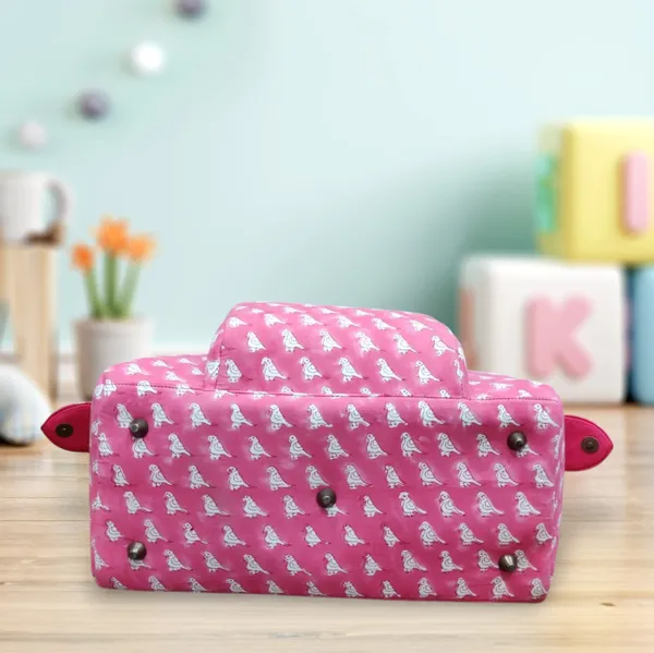Pink_Bird_Handcrafted__Baby_Diaper_Bag