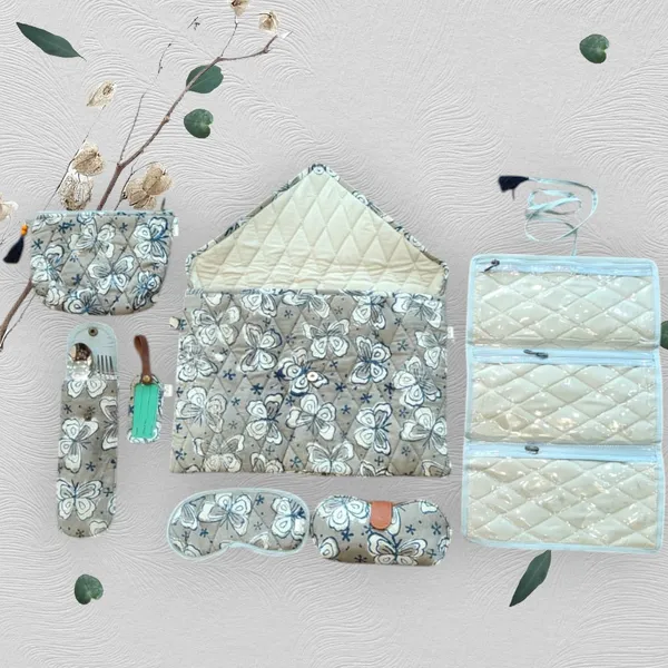 Handcrafted_Butterfly_Quilted_Travelling_Kit_/_Gift_Set