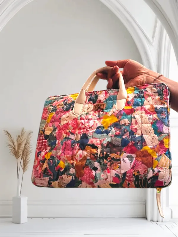 Handcrafted_Mixed_Waste_Katran_Laptop_Bag