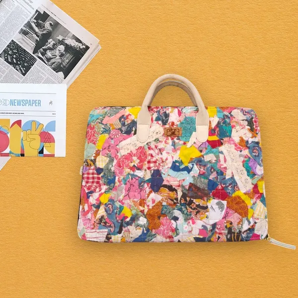 Handcrafted_Mixed_Waste_Katran_Laptop_Bag