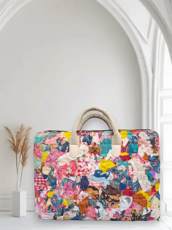 Handcrafted_Mixed_Waste_Katran_Laptop_Bag
