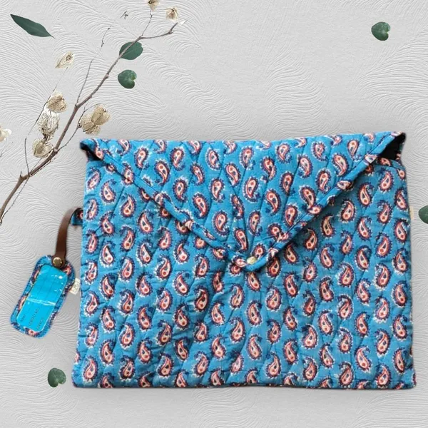Blue_Handcrafted_Small_Boota_Quilted_Travelling_Kit_/_Gift_Set