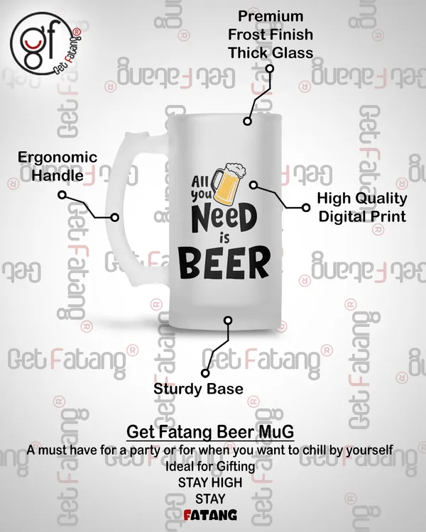 All_You_Need_is_Beer_Printed_Frosted_Glass_Beer_Mug_Gift_for_Her_/_Him_(470_ML)_Pack_of_1