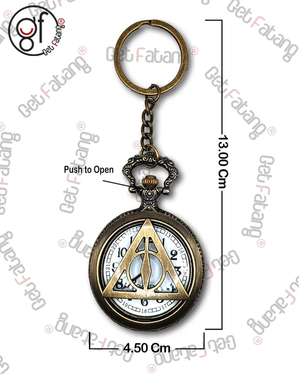 Deathly_Hallows_Potterhead_Pocket_Watch_Key_Chain_Unique_for_Gifting