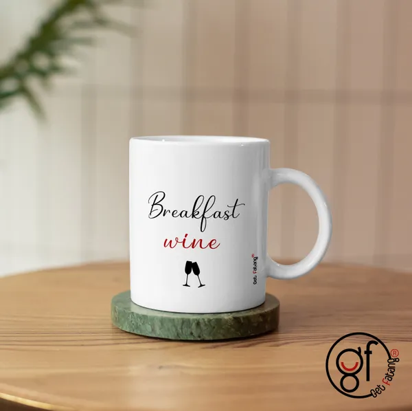 White_Breakfast_Wine_Is_A_Thing_Motivational_Printed_Ceramic_Coffee_Mug_Gift_For_Her_/_Him_(350_Ml)_Pack_Of_1