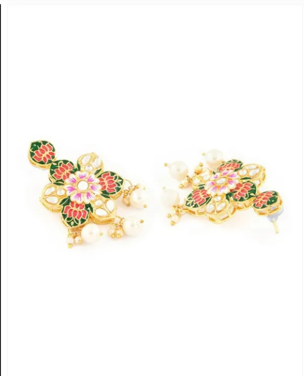 Alloy_Choker_Set_Gold_Plated_For_Women