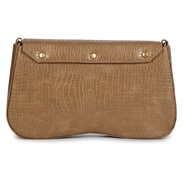Camel_Brown_Shoulder_Sling_Bag_With_Golden_Chain_Strap