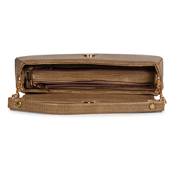 Camel_Brown_Shoulder_Sling_Bag_With_Golden_Chain_Strap