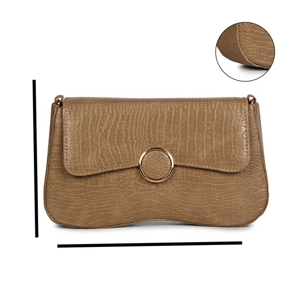 Camel_Brown_Shoulder_Sling_Bag_With_Golden_Chain_Strap
