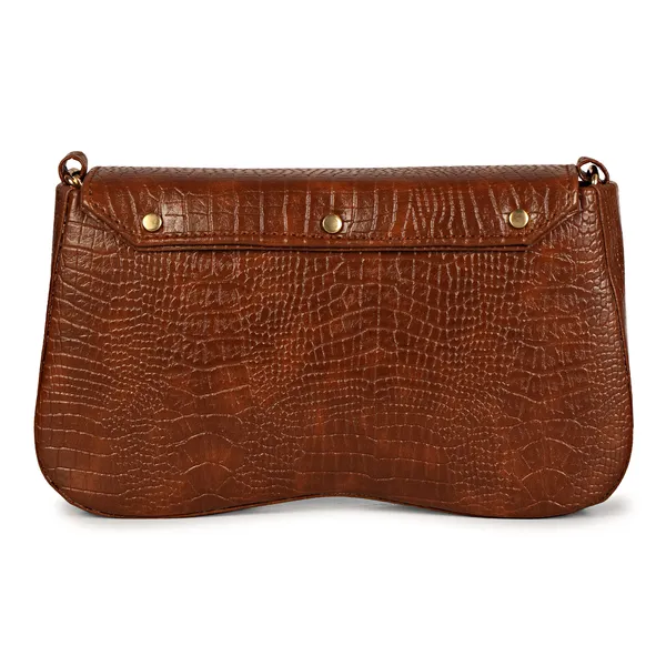 Rosewood_Brown_Shoulder_Sling_Bag_With_Golden_Chain_Strap