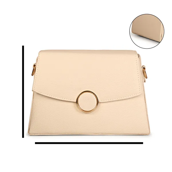 Beige_Stylish_Non-Toxic_Soft_&_Lightweight_Solid_Sling_Bag