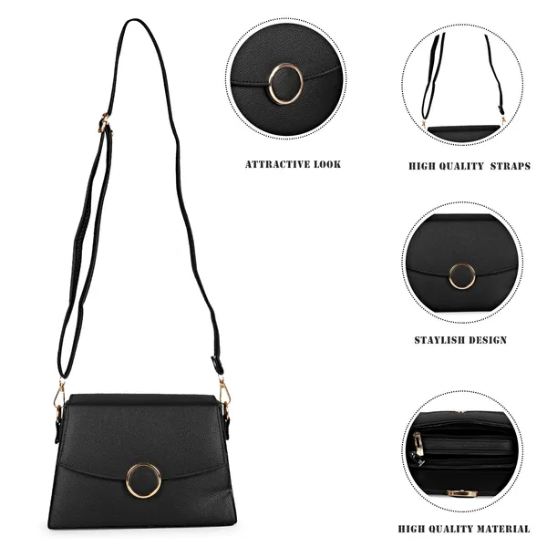 Black_Stylish_Non-Toxic_Soft_&_Lightweight_Solid_Sling_Bag