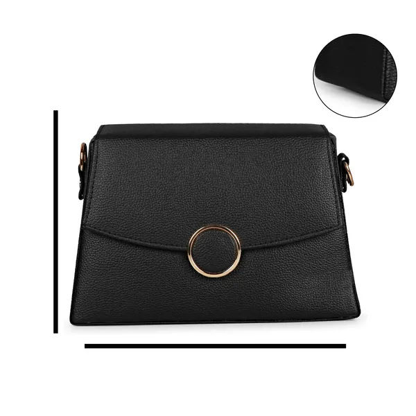 Black_Stylish_Non-Toxic_Soft_&_Lightweight_Solid_Sling_Bag