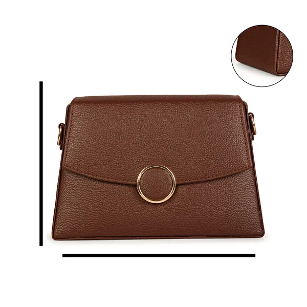 Dark_Brown_Stylish_Non-Toxic_Soft_&_Lightweight_Solid_Sling_Bag