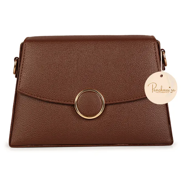 Dark_Brown_Stylish_Non-Toxic_Soft_&_Lightweight_Solid_Sling_Bag