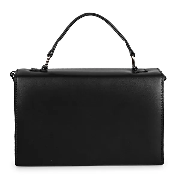 Black_Stylish_Solid_Finish_Top_Handle_Sachet_Sling_Bag