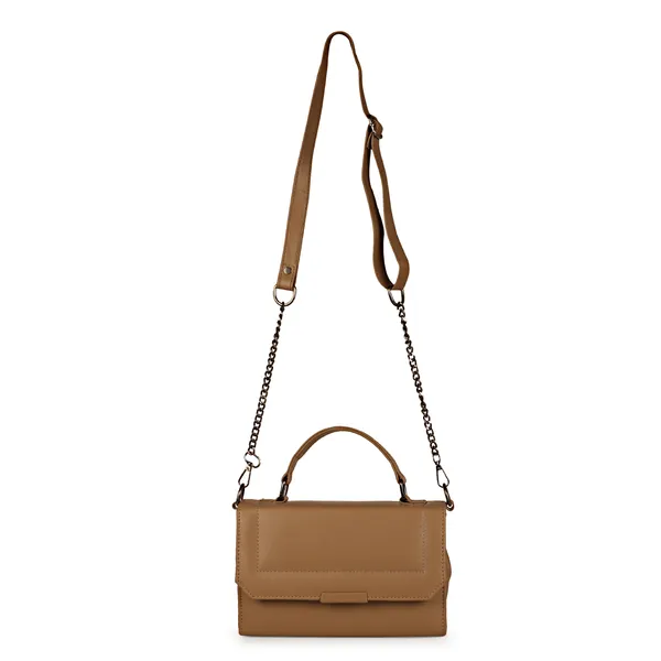 Camel_Brown_Stylish_Solid_Finish_Top_Handle_Sachet_Sling_Bag