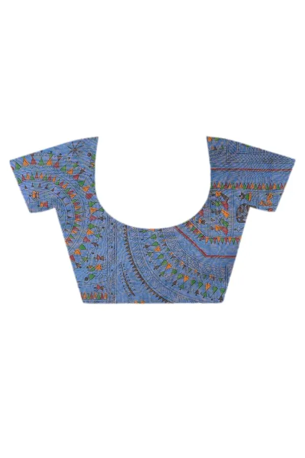 Ash_And_Sky_Blue_Handloom_Cotton_Silk_Premium_Quality_Madhubani_Print_Soft_Saree