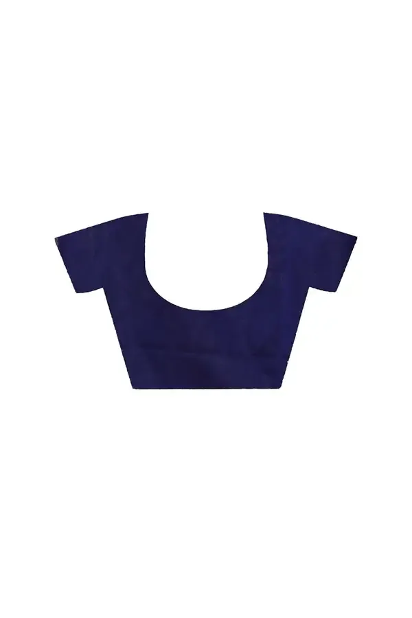 Blue_Handloom_Premium_Quality_Pure_Cotton_Soft_Saree_For_Women_With_Running_Blouse_Piece