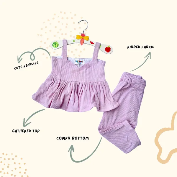 Lavender_Ribbed_Co-Ord_Set_For_Girls