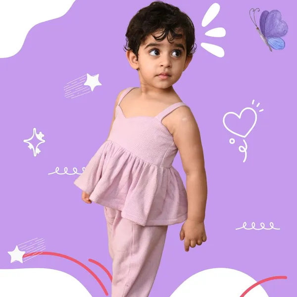 Lavender_Ribbed_Co-Ord_Set_For_Girls