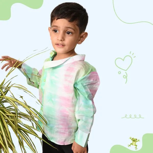 Multicolor_Shirt_For_Boys_|_Tie-Dye_Cotton