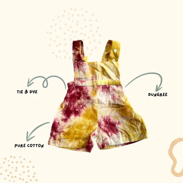 Unisex_Tie-Dye_Cotton_Dungree_For_Kids