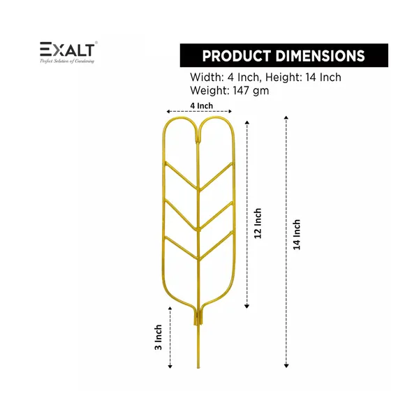 Pack_Of_3_Gold_Leafy_Metal_Plant_Trellis_For_Plant_Support