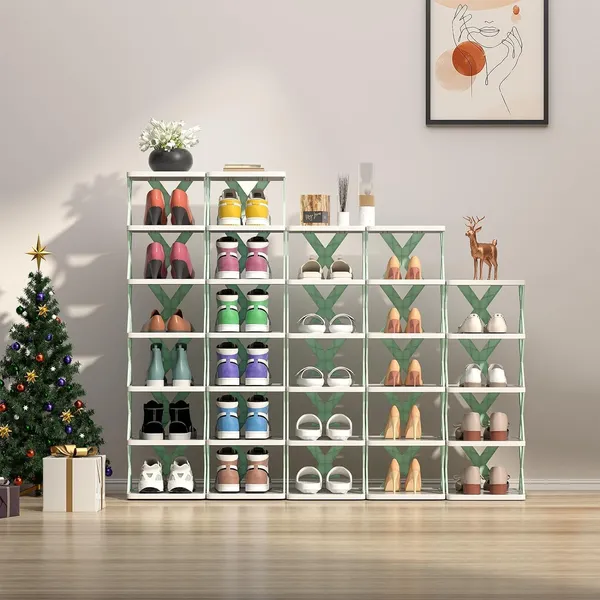 6_Layer_Shoes_Rack_for_Home_Plastic,_Adjustable_Shoe_Stand_Organizer_Stackable_Storage_Bedroom_entryway_Slots_Shelf_Footwear_Rack,_Multi-Purpose_Durable_Plastic_(Six_Lyr_Stand)_