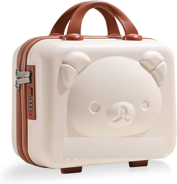 Bear_Mini_Suitcase__for_Makeup_,Children_Travel,_Numerical_Lock,_High_Strength_ABS__Plastic,__Portable_Travel_Case,_Cosmetic_Bag_For_Women,_Large_Capacity-_Multicolor__(Length:_30_Cm)_