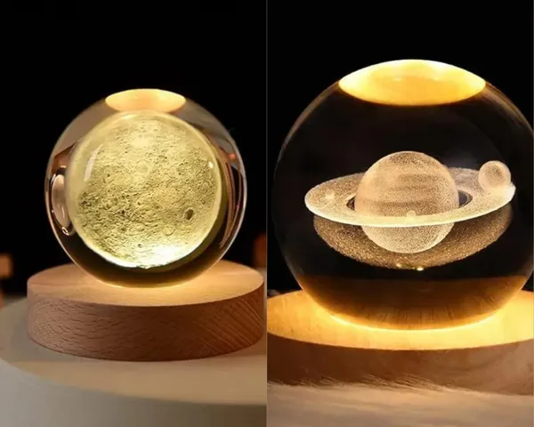 Pack_Of_2_|_3D_Moon_And_Saturn_Crystal_Ball_Night_Light,_LED_Solar_System_Crystal_Ball_Night_Light_with_Wooden_Base