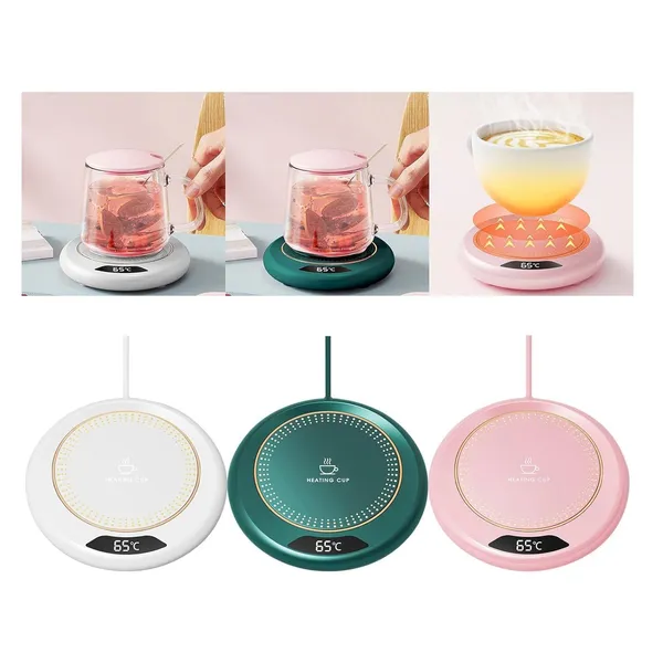USB_Electric_Beverage_Tea_Water_Milk_Warmer_for_Coffee_Beverage_Milk_Tea_and_Hot_Chocolate_Coffee_Mug_Warmer_Beverage_Cup_Warmer_Coaster_with_Auto_Shut_Off_Electric_Coffee_Insulation_Pad