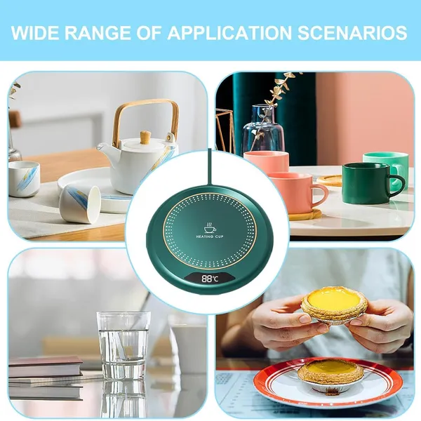 USB_Electric_Beverage_Tea_Water_Milk_Warmer_for_Coffee_Beverage_Milk_Tea_and_Hot_Chocolate_Coffee_Mug_Warmer_Beverage_Cup_Warmer_Coaster_with_Auto_Shut_Off_Electric_Coffee_Insulation_Pad